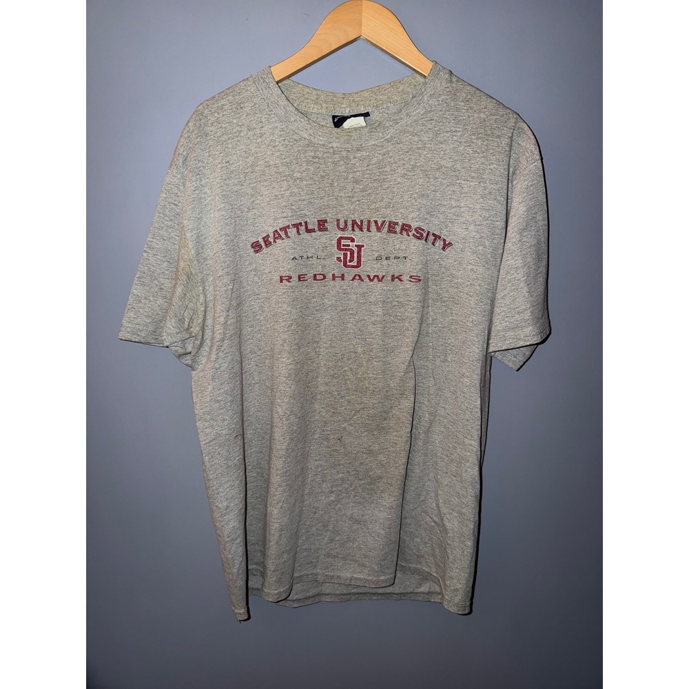 Seattle‎ University Redhawks Jansport Athletic Dept Gray T Shirt Size L